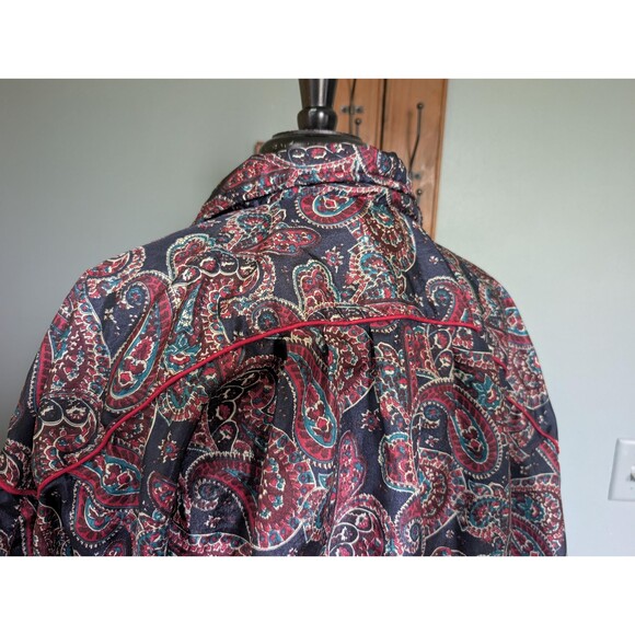 Vintage 80s Windbreaker Track Jacket By Jennifer Moore - Picture 3 of 10